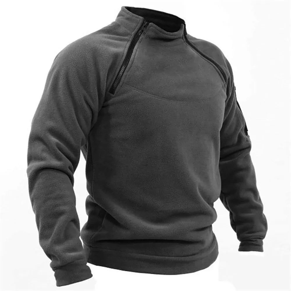 Daniel - Taktischer Militär-Zipper-Sweatshirt für Herren