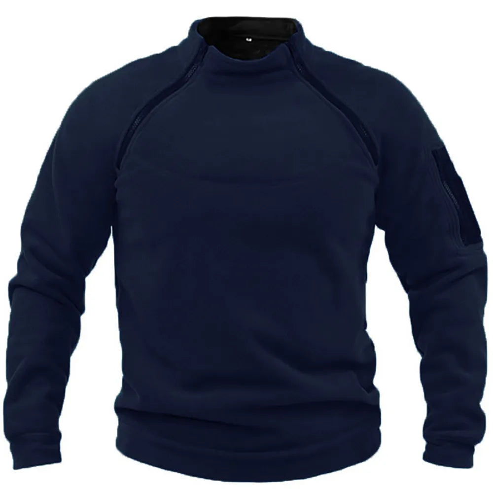 Daniel - Taktischer Militär-Zipper-Sweatshirt für Herren