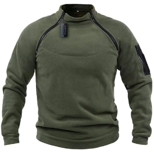 Daniel - Taktischer Militär-Zipper-Sweatshirt für Herren