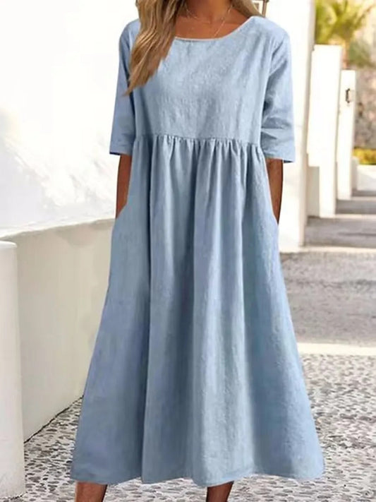 Elena - Stylisches Midi-Kleid